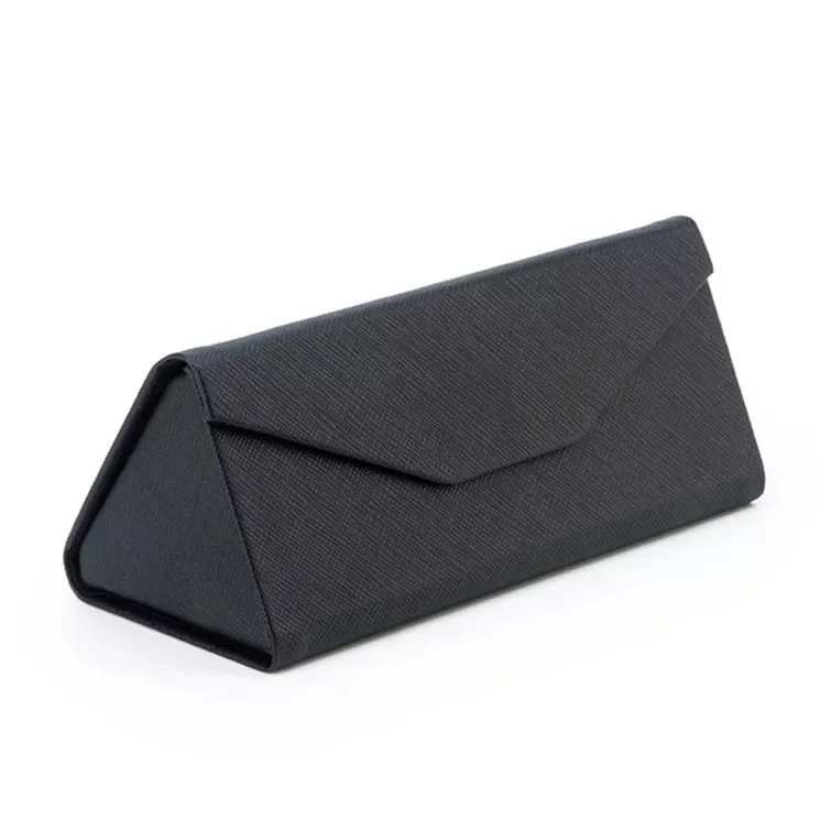Customized lightweight triangle folding glasses case leather sunglasses case, As the picture show
Customized lightweight triangle folding glasses case leather sunglasses case, As the picture show
