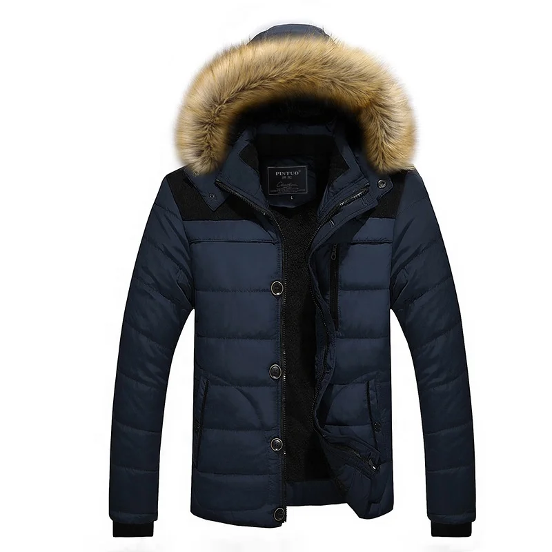 Winter Male Cotton-padded Jacket Men Plus Velvet Thick Warm Jacket Fur Collar Jacket, Pictures
Winter Male Cotton-padded Jacket Men Plus Velvet Thick Warm Jacket Fur Collar Jacket, Pictures