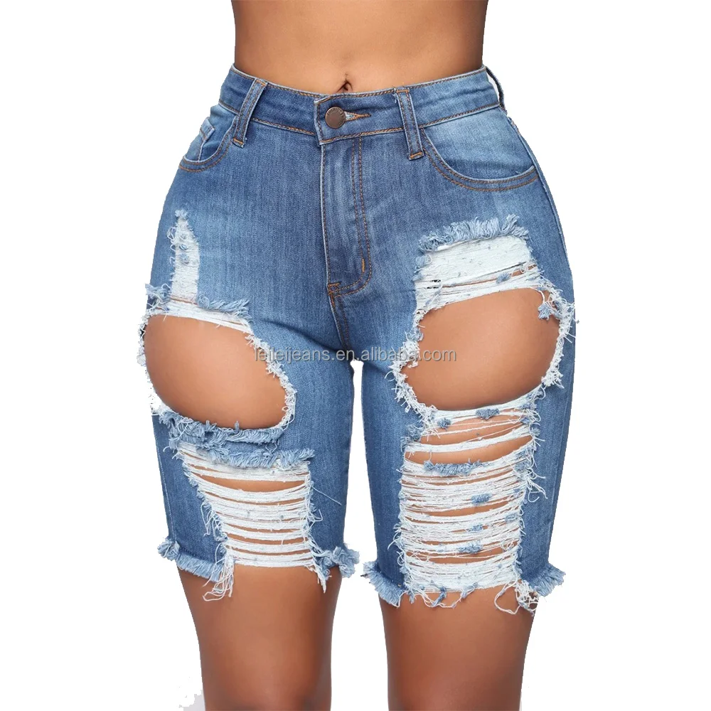 New Sexy Fashion Women Ladies trendy Ripped Denim Skinny Shorts High Waist Stretch Bodycon Jeans Slim Stretch Short Jeans S-5XL, Medium blue/light blue
New Sexy Fashion Women Ladies trendy Ripped Denim Skinny Shorts High Waist Stretch Bodycon Jeans Slim Stretch Short Jeans S-5XL, Medium blue/light blue