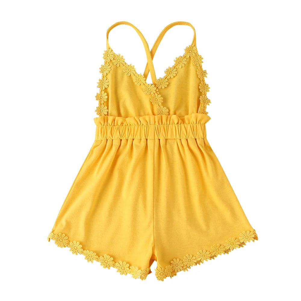 2-6Years Kids Girls Fashion Sleeveless V-neck Flower Romper Jumpsuit Summer Stylish Romper Jumpsuit, Optional
2-6Years Kids Girls Fashion Sleeveless V-neck Flower Romper Jumpsuit Summer Stylish Romper Jumpsuit, Optional