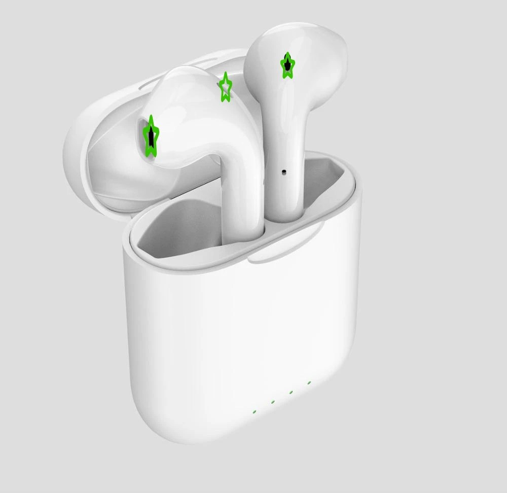 trending product 2019 earphone headphone wireless wireless headphone earphones KD10 tws i88 tws - ANKUX.COM