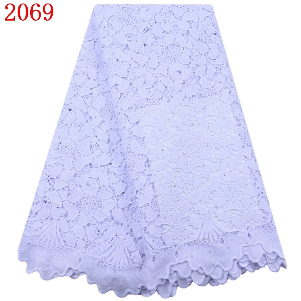 Wholesale African Guipure Cord Net Lace With Stones White Cord Lace Embroidery Soft Cord Net Lace 2069
Wholesale African Guipure Cord Net Lace With Stones White Cord Lace Embroidery Soft Cord Net Lace 2069
