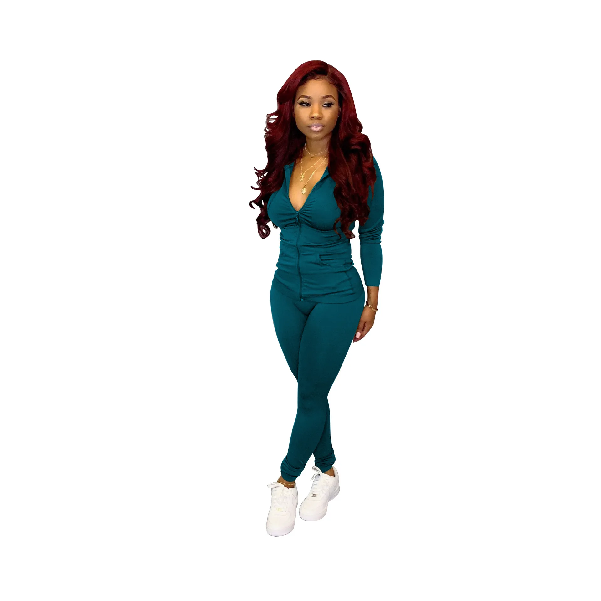 Factory Price Custom fashion casual pants and long sleeve top women clothing new spring 2021 women 2 piece set
Factory Price Custom fashion casual pants and long sleeve top women clothing new spring 2021 women 2 piece set