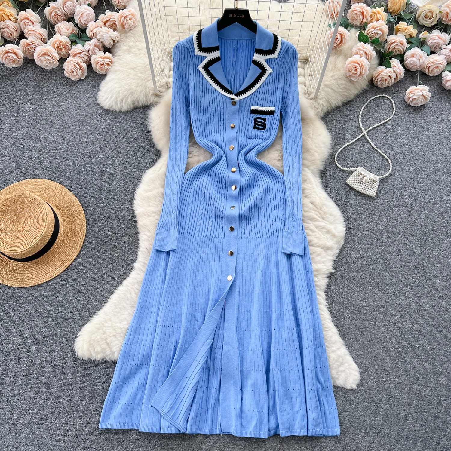 Basic Colorblock V-neckline Women Knitted Spring Autumn Elegant Long Sleeve Bodycon 2023 Ladies Fashion Maxi Dresses
Basic Colorblock V-neckline Women Knitted Spring Autumn Elegant Long Sleeve Bodycon 2023 Ladies Fashion Maxi Dresses