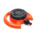 Plastic 8 Function Stationary Ground Sprinkler For Watering Flower And Lawns