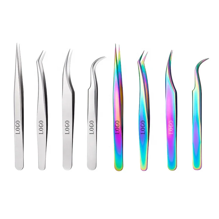 4 PCS Eyelashes Tweezers Set Professional Tools Rainbow Stainless Steel Tweezers False Eyelash Extension Tweezers
4 PCS Eyelashes Tweezers Set Professional Tools Rainbow Stainless Steel Tweezers False Eyelash Extension Tweezers
