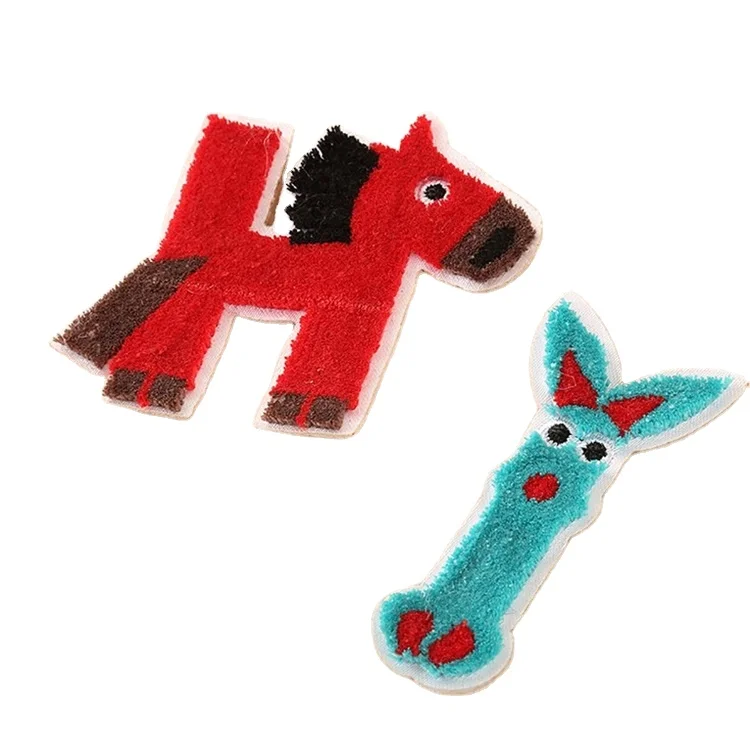 Wholesale Cute Animal Garment Accessories Embroidery Patch Iron on Embroidery Letter Patches for Clothing Decoration, Red/black/white/pink/green/orange/red 
Wholesale Cute Animal Garment Accessories Embroidery Patch Iron on Embroidery Letter Patches for Clothing Decoration, Red/black/white/pink/green/orange/red