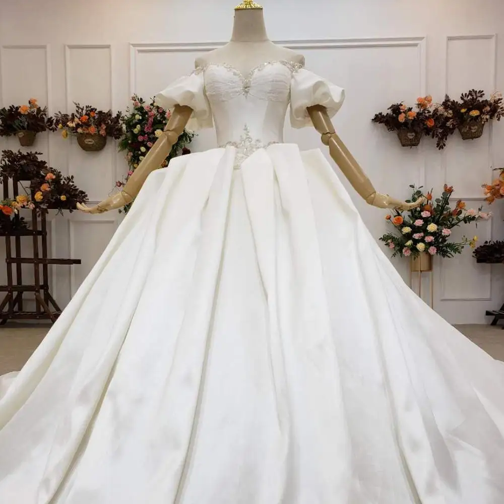 2020 new design elegant ball gown vintage bridal dress short sleeve wedding dress bridal gown, As picture or your request
2020 new design elegant ball gown vintage bridal dress short sleeve wedding dress bridal gown, As picture or your request