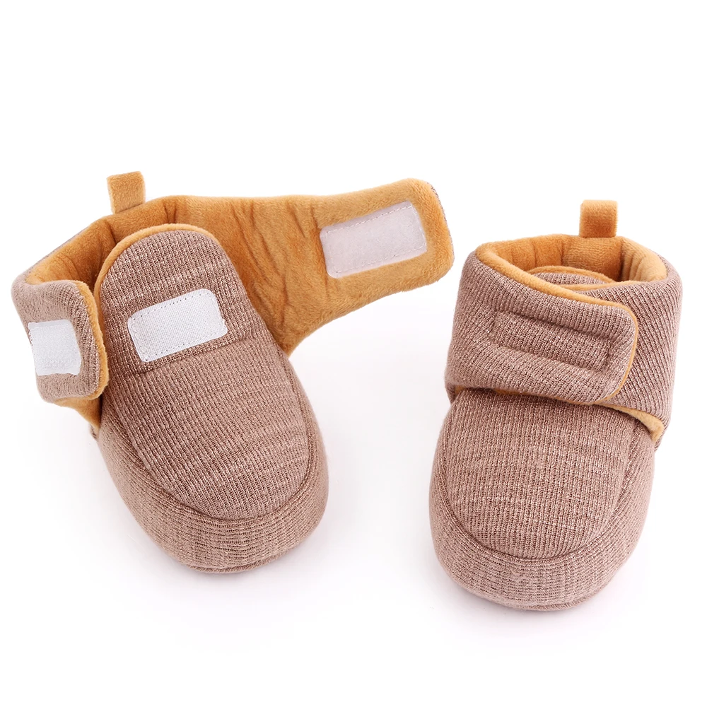 Winter cotton boots baby shoes soft bottom toddler shoes warm boots manufacture