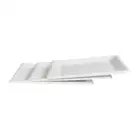 Paper Plates Bagasse Paper Plates Food Grade Tableware Tray Paper Biodegradable Bagasse Square Plates