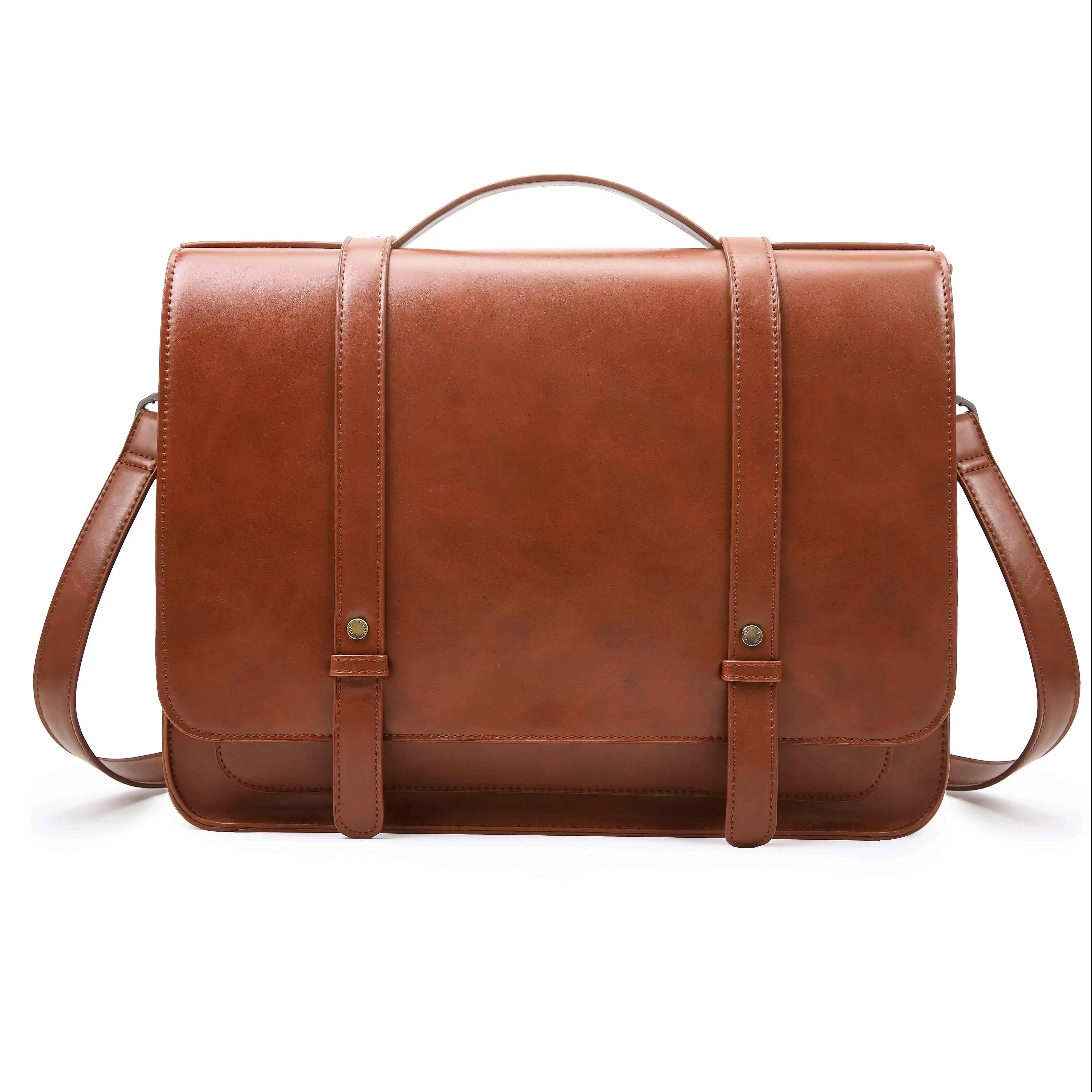 ECOSUSI Women's PU Detachable Bow Big Briefcase Laptop Bags 15.6 Inch Briefcase Soft Faux Leather Bag
ECOSUSI Women's PU Detachable Bow Big Briefcase Laptop Bags 15.6 Inch Briefcase Soft Faux Leather Bag