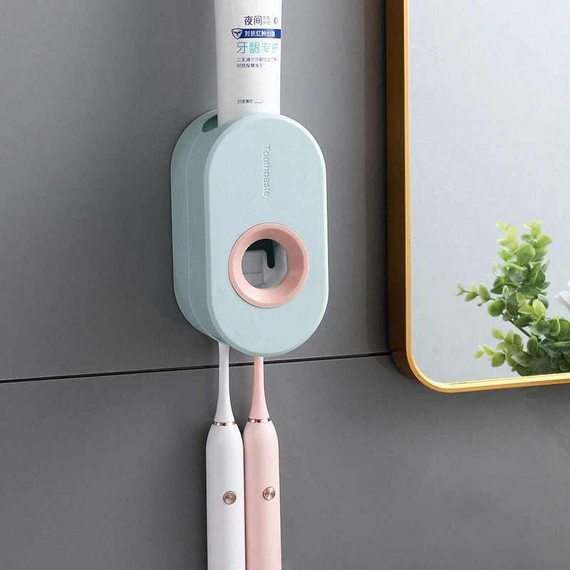 Bathroom Punch Free Wall-mounted Toothpaste Holder Dispenser Household Automatic Toothpaste Squeezer
Bathroom Punch Free Wall-mounted Toothpaste Holder Dispenser Household Automatic Toothpaste Squeezer