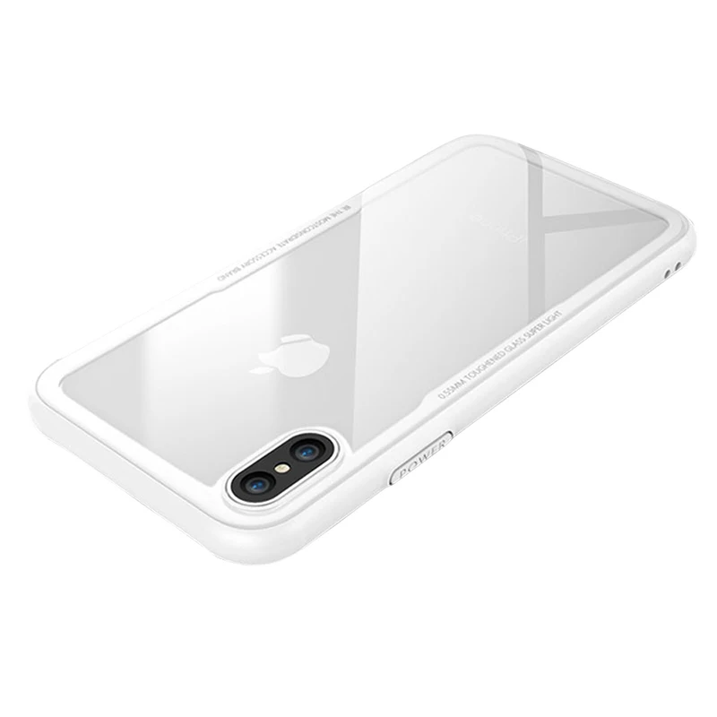 Full Protection Soft TPU Silicone Transparent Tempered Glass Bumper Luxury Phone Case for iPhone 7 8 Plus XS Max XR
Full Protection Soft TPU Silicone Transparent Tempered Glass Bumper Luxury Phone Case for iPhone 7 8 Plus XS Max XR
