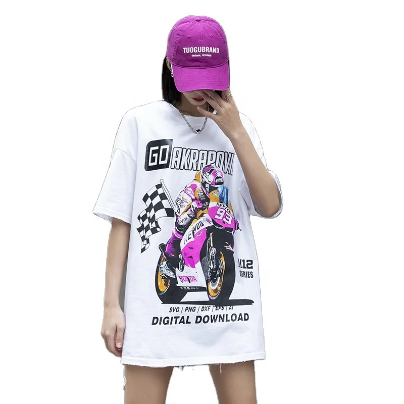 Fashion design organic cotton ladies plus size women white high quality t-shirt for women hip hop clothing
Fashion design organic cotton ladies plus size women white high quality t-shirt for women hip hop clothing