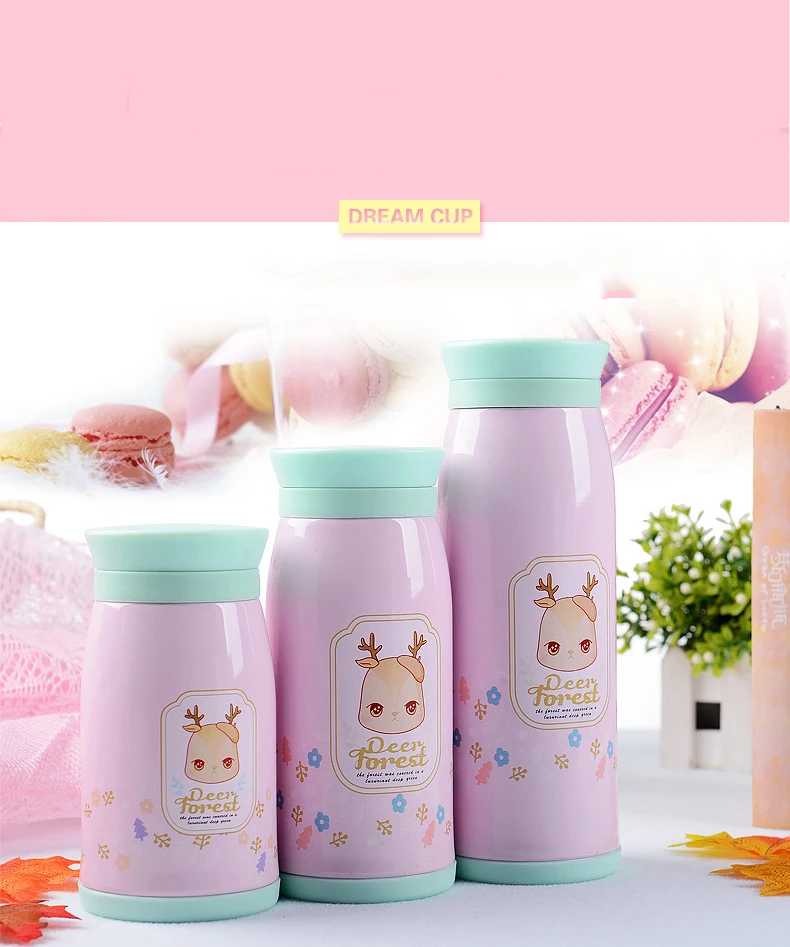 350ML Chinese Supplier Vacuum Insulated Bottle Double Wall Milk Bottle Stainless Steel Water Bottle, Customized color
350ML Chinese Supplier Vacuum Insulated Bottle Double Wall Milk Bottle Stainless Steel Water Bottle, Customized color