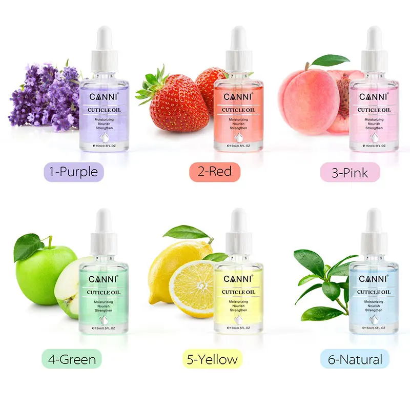 CANNI 15ml Cuticle Oil Repair Nails Polish 6 Flavors Fix Nail Tools Soften epidermis Manicure Nail Softener Dropper type, 6colors +2colors
CANNI 15ml Cuticle Oil Repair Nails Polish 6 Flavors Fix Nail Tools Soften epidermis Manicure Nail Softener Dropper type, 6colors +2colors