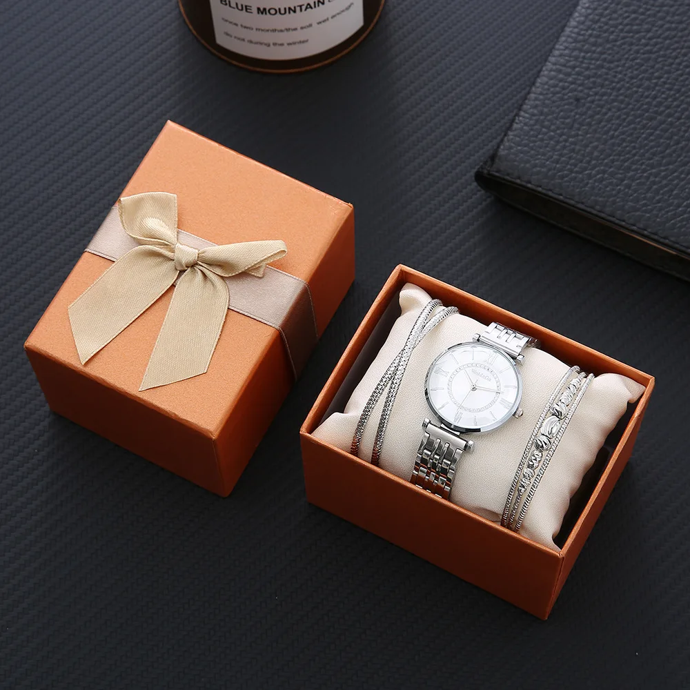 Hot sell original 3pcs set gift box ladies diamond necklace watch alloy bracelet gift women watches, As pic
Hot sell original 3pcs set gift box ladies diamond necklace watch alloy bracelet gift women watches, As pic