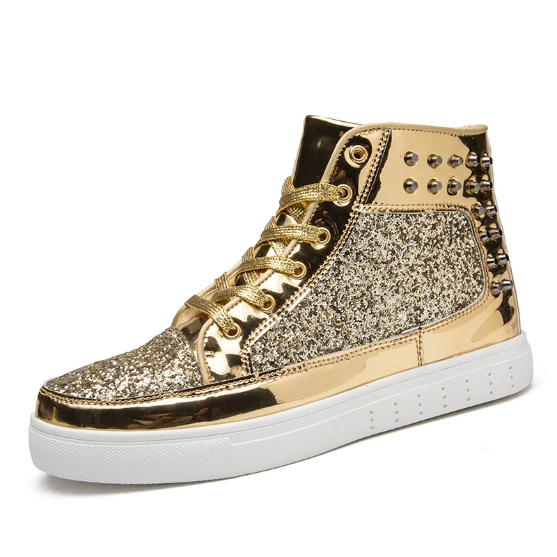 Unisex Fashion Lace Up Gold Glitter Couple Sneaker Shoes Running Sport Shoes Online
Unisex Fashion Lace Up Gold Glitter Couple Sneaker Shoes Running Sport Shoes Online