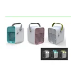 Portable mini arctic personal usb air conditioner Fan air cooler with 7colors led night light