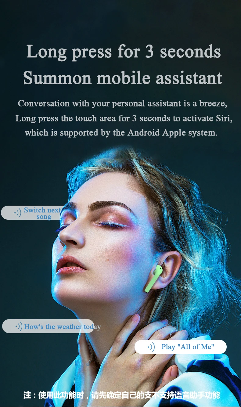 2020 New Touch i12 TWS Wireless Bluetooth Earphone with Charging Case - ANKUX.COM