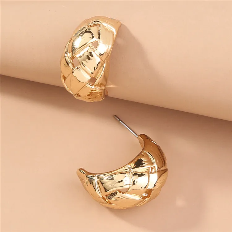 2021 New Trendy Ear Ring Jewelry, Simple And Cold Style C-Shaped Earrings Female Ins Personality Circle Earrings, Picture shows
2021 New Trendy Ear Ring Jewelry, Simple And Cold Style C-Shaped Earrings Female Ins Personality Circle Earrings, Picture shows