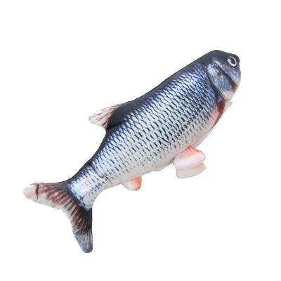Amazon Hot Selling Plush Moving Fish Cat Toy Interactive Cat Electric Fish Toy with Catnip, Real fish
Amazon Hot Selling Plush Moving Fish Cat Toy Interactive Cat Electric Fish Toy with Catnip, Real fish