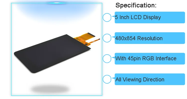480x854 touch tft screen
