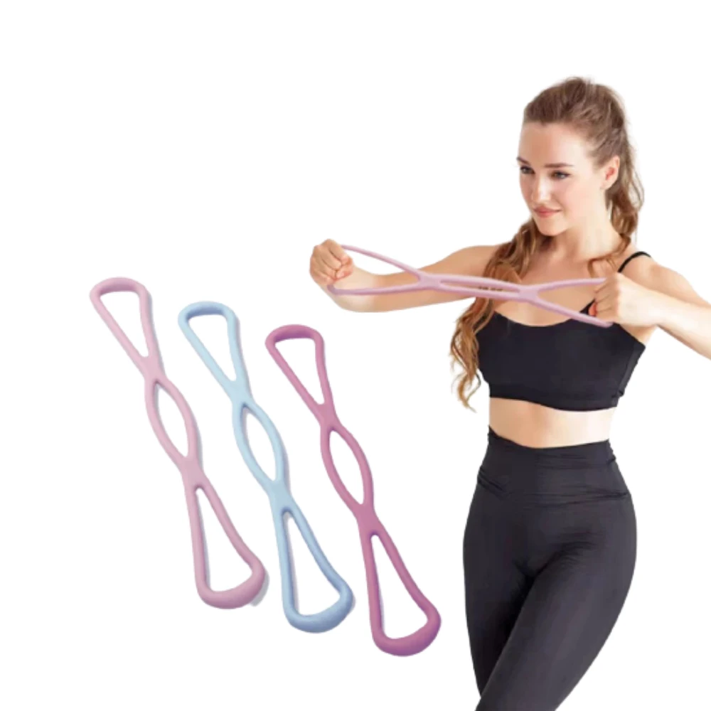 Yoga Gym Fitness Pulling Rope Exercise Muscle Training Tubing Figure 8 Fitness Resistance Band, Customized color
Yoga Gym Fitness Pulling Rope Exercise Muscle Training Tubing Figure 8 Fitness Resistance Band, Customized color