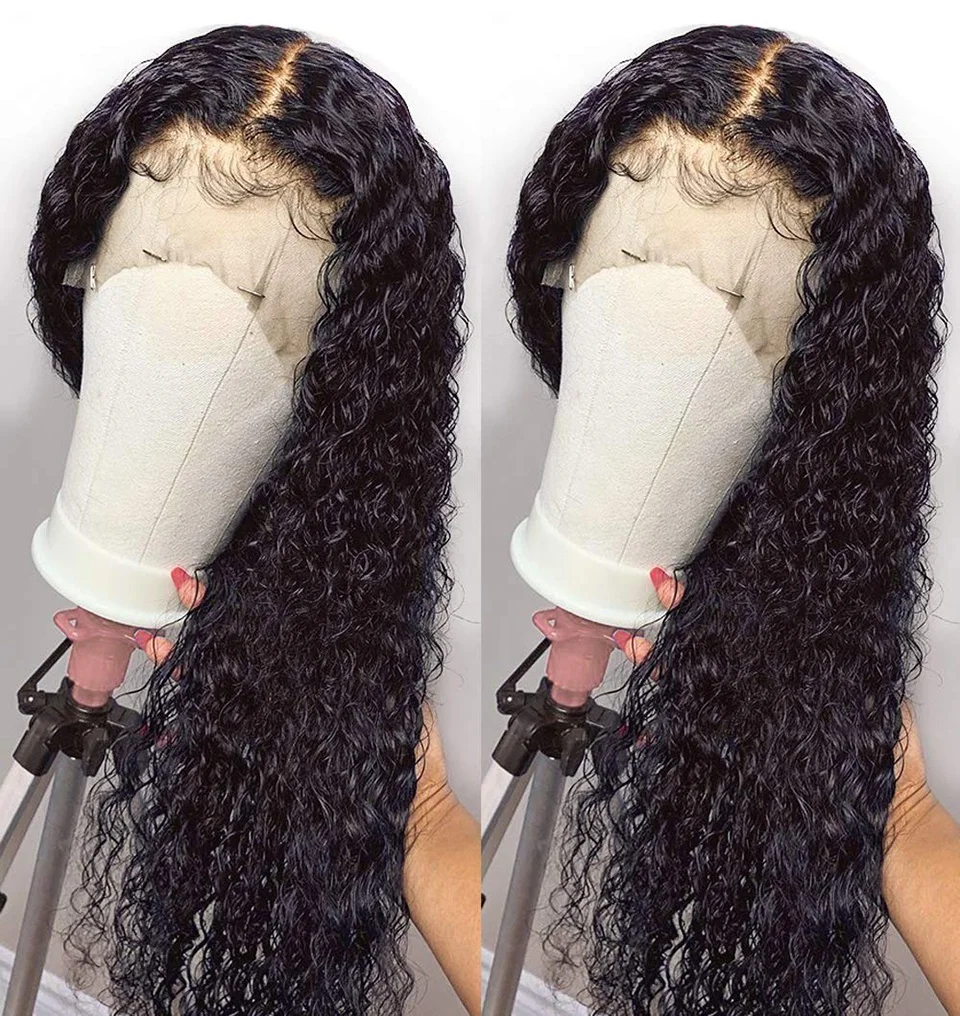 Wholesale transparent lace frontal glueless wigs pre plucked lace wig real brazilian water wave wig human hair with baby hair
Wholesale transparent lace frontal glueless wigs pre plucked lace wig real brazilian water wave wig human hair with baby hair