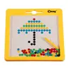 2019 Children New Colorful Chocolate Beads Magpad Dot Magnetic Drawing Board Kids Baby Learning Educational Toys