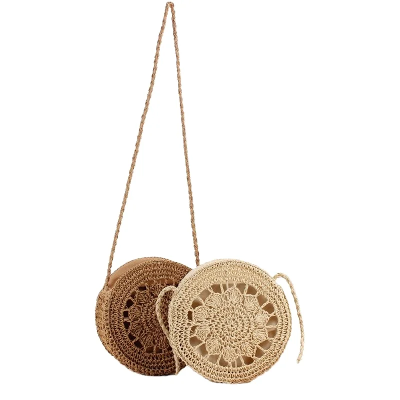 Small Straw Crossbody Bag For Women Beach Hand-woven Soft Boho Straw Handle Tote Retro Summer Straw Bag
Small Straw Crossbody Bag For Women Beach Hand-woven Soft Boho Straw Handle Tote Retro Summer Straw Bag