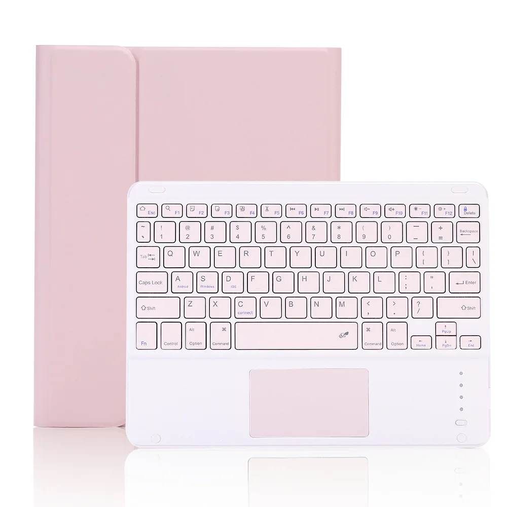 Silicone Stand Cover Colorful Keyboard Case Keyboard With Touchpad keyboard case For iPad air 4 10.9 2020, Pink yellow green
Silicone Stand Cover Colorful Keyboard Case Keyboard With Touchpad keyboard case For iPad air 4 10.9 2020, Pink yellow green