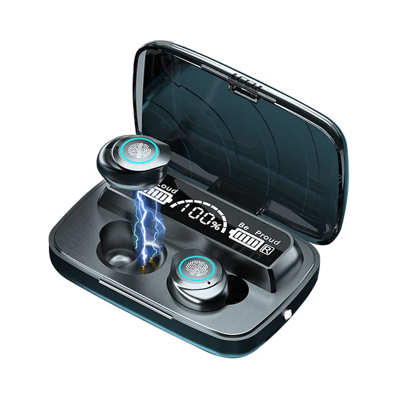 2021 Hot TWS Earphone M17 Wireless BT Headset Flashlight LED Display Waterproof Touch control headphones Charging Case Earbuds
2021 Hot TWS Earphone M17 Wireless BT Headset Flashlight LED Display Waterproof Touch control headphones Charging Case Earbuds