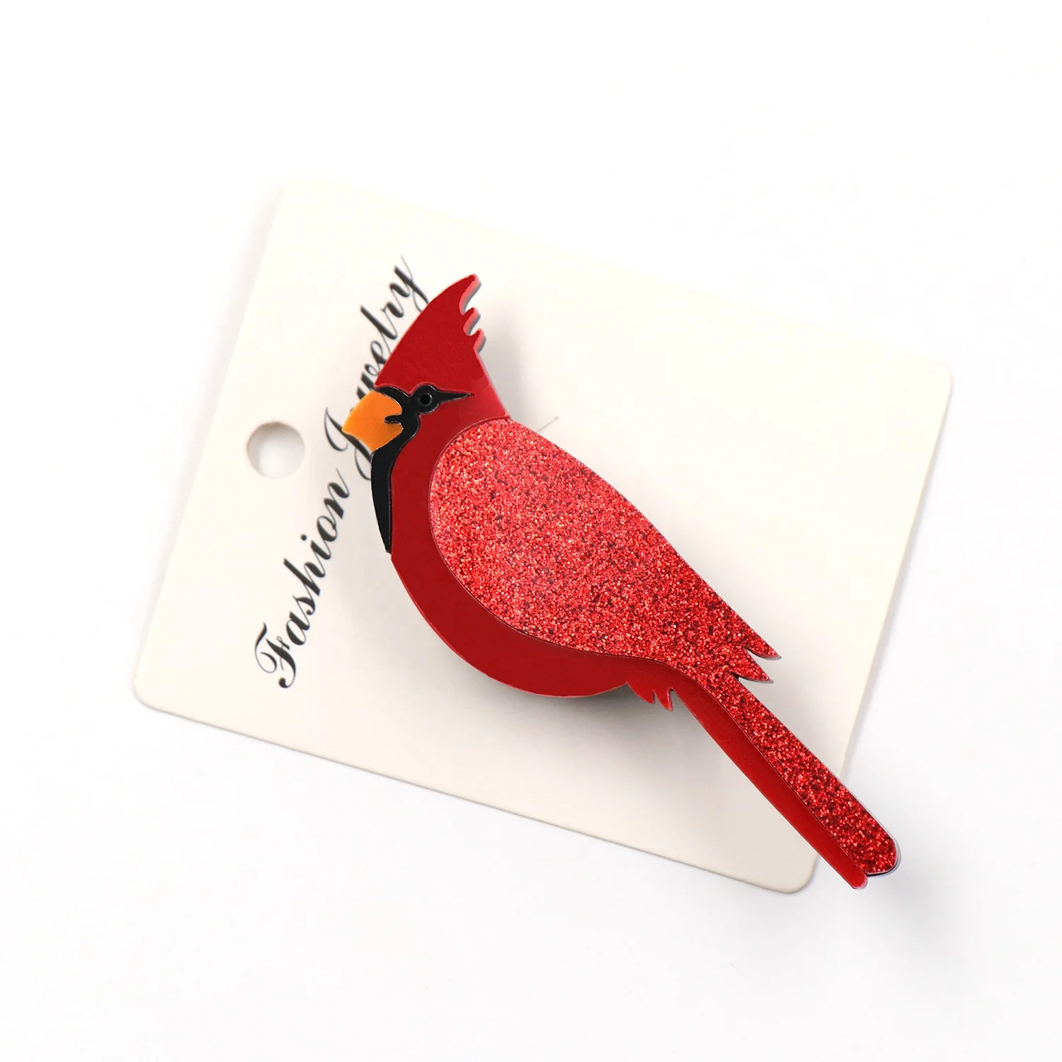 BHS061BH1018 Christmas Brooch (Safety Pin) Cardinal Bird Jewelry Laser Cut Acrylic Brooch For Women, Picture
BHS061BH1018 Christmas Brooch (Safety Pin) Cardinal Bird Jewelry Laser Cut Acrylic Brooch For Women, Picture