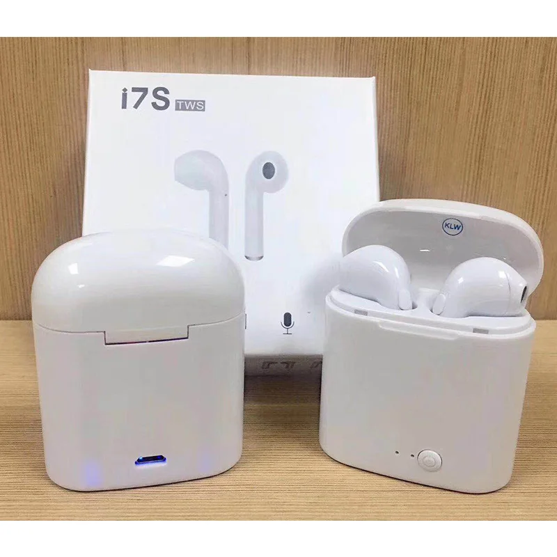 

2020 Amazon top seller I7S I11 I12 TWS V5.0 sport Blue-tooth earphones earbud i12 with Double earphone magnetic charging box