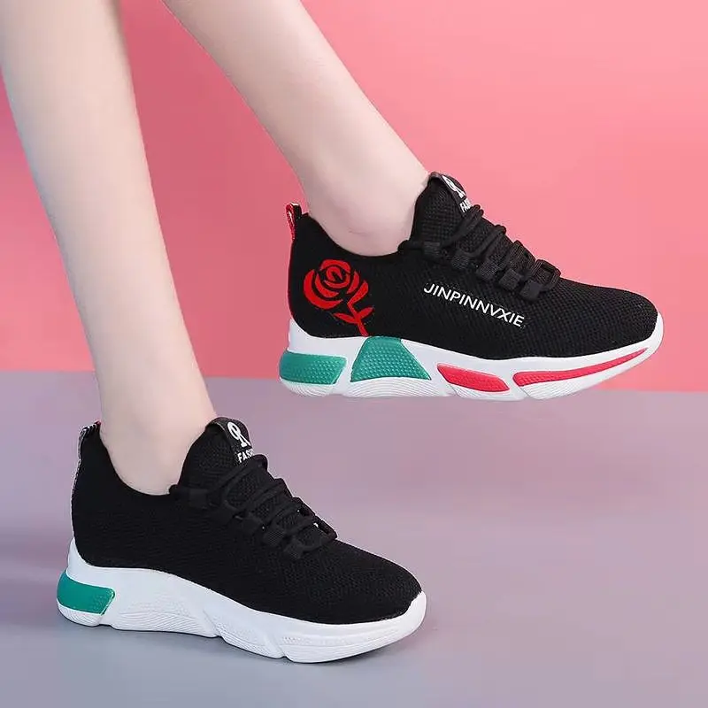 Fashion All-Match Casual Women's Shoes Light Weight Breathable Sports Shoes Women, Black,white,green
Fashion All-Match Casual Women's Shoes Light Weight Breathable Sports Shoes Women, Black,white,green