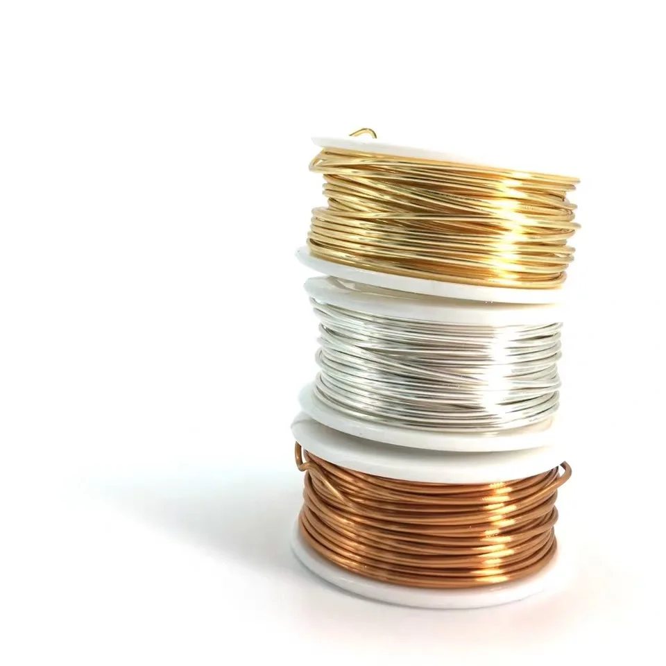 Supply Jewelry 925 Silver Plated Non Tarnish Bead Jewelry Copper Wire For DIY Make Jewelry
Supply Jewelry 925 Silver Plated Non Tarnish Bead Jewelry Copper Wire For DIY Make Jewelry