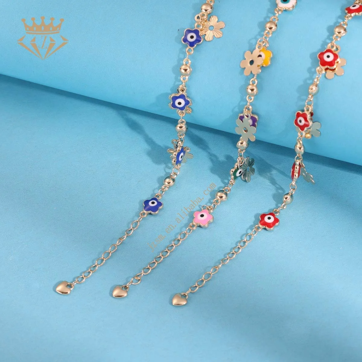 New Design Simple And Elegant Jewelry Fancy Bracelet Rose Gold Plated Turkish Evil Eye Bracelet, Red/blue/tricolor
New Design Simple And Elegant Jewelry Fancy Bracelet Rose Gold Plated Turkish Evil Eye Bracelet, Red/blue/tricolor