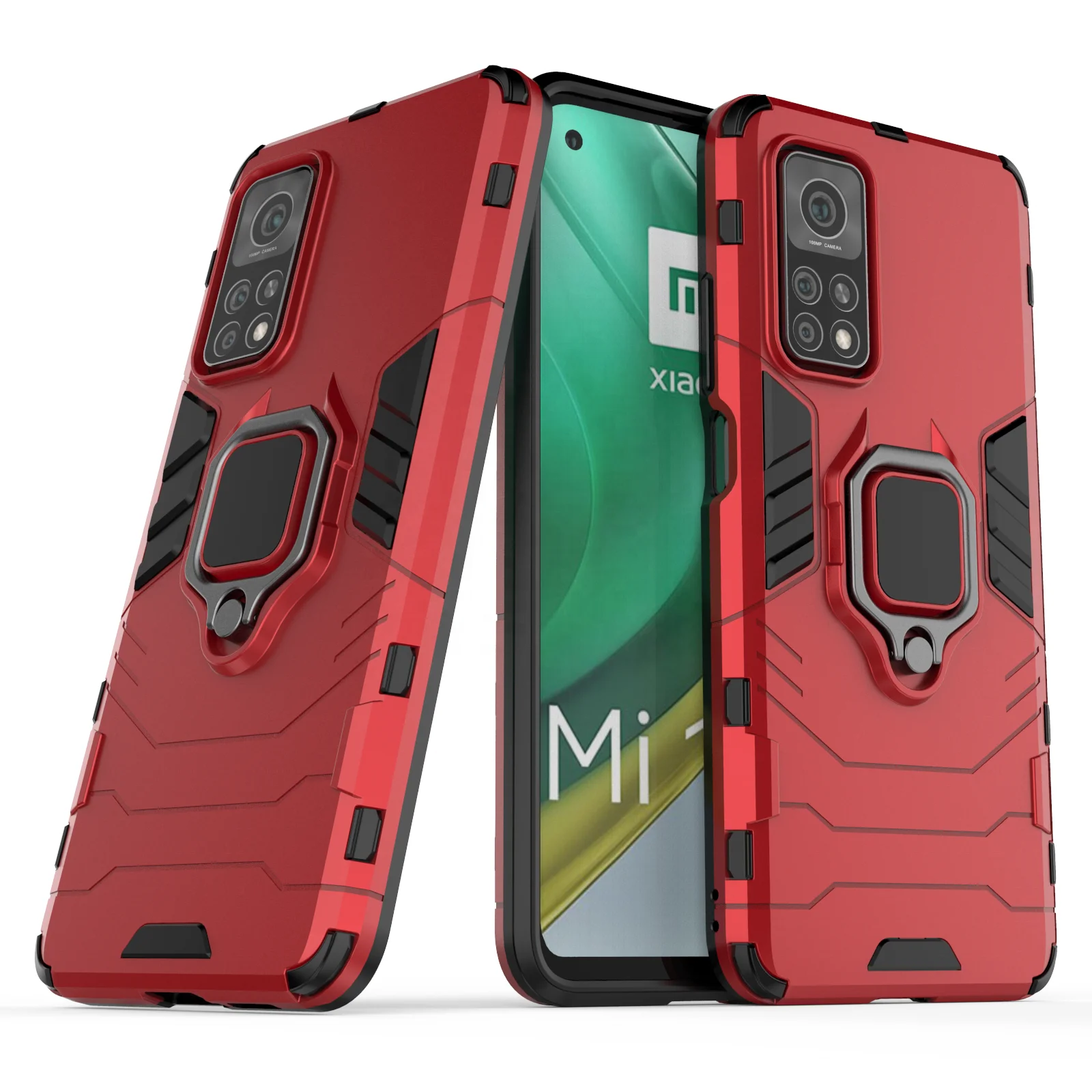 Car mount magnetic 360 degree finger holder shockproof tpu pc mobile phone case For Xiaomi 10T Pro, Multi-color, can be customized
Car mount magnetic 360 degree finger holder shockproof tpu pc mobile phone case For Xiaomi 10T Pro, Multi-color, can be customized