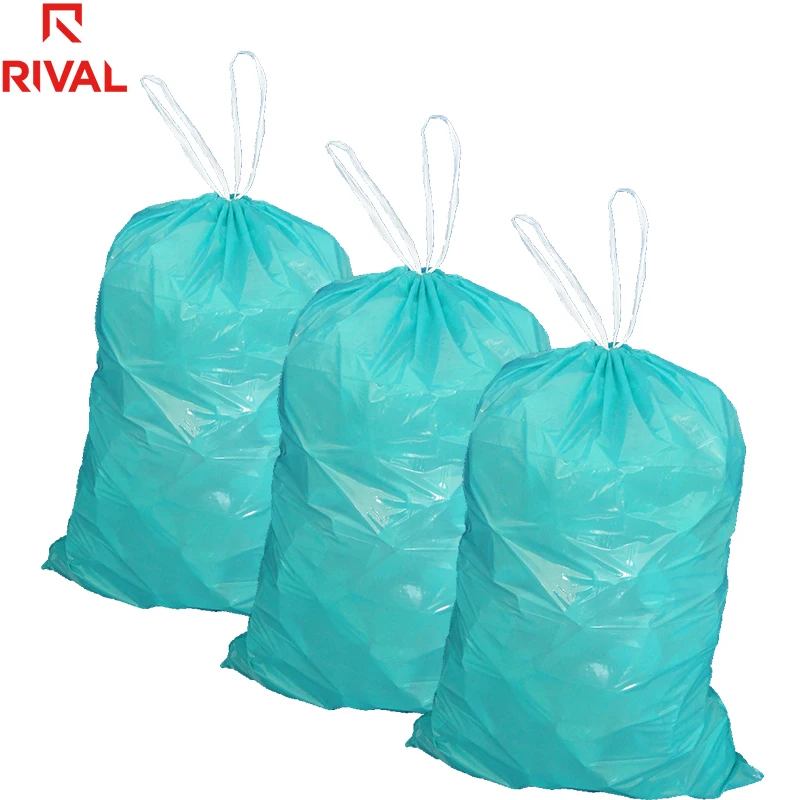 transparent garbage bags