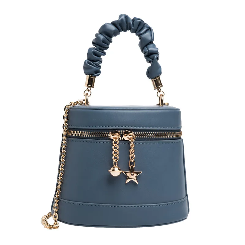2021 Designer Zipper Women Bucket Bag Chain Crossbody Bag Trendy Ladies Handbags Leather Female Handbag, Customizable
2021 Designer Zipper Women Bucket Bag Chain Crossbody Bag Trendy Ladies Handbags Leather Female Handbag, Customizable