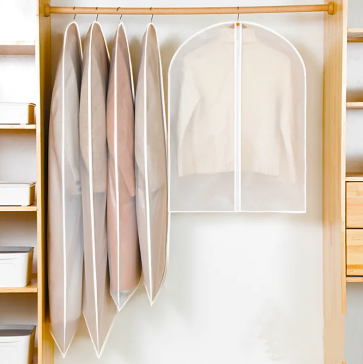 Cheap Transparent Hanging Clothes Translucent Good Quality Clothing Garment Storage Cover Dust Bag
Cheap Transparent Hanging Clothes Translucent Good Quality Clothing Garment Storage Cover Dust Bag
