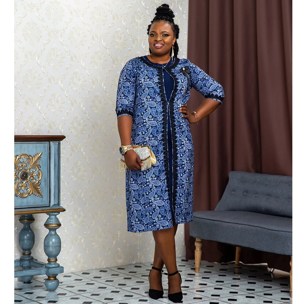 Wholesale China factory High Quality African Women Clothes Plus Size formal dresses women Office wear Ladies Coat Dress Suit, Customized color
Wholesale China factory High Quality African Women Clothes Plus Size formal dresses women Office wear Ladies Coat Dress Suit, Customized color