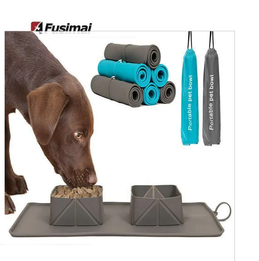 Fusimai Roll Up Mat Portable Drinking Bowls Going Out Outdoor Cat Feeder Silicone Dog Folding Bowl
Fusimai Roll Up Mat Portable Drinking Bowls Going Out Outdoor Cat Feeder Silicone Dog Folding Bowl