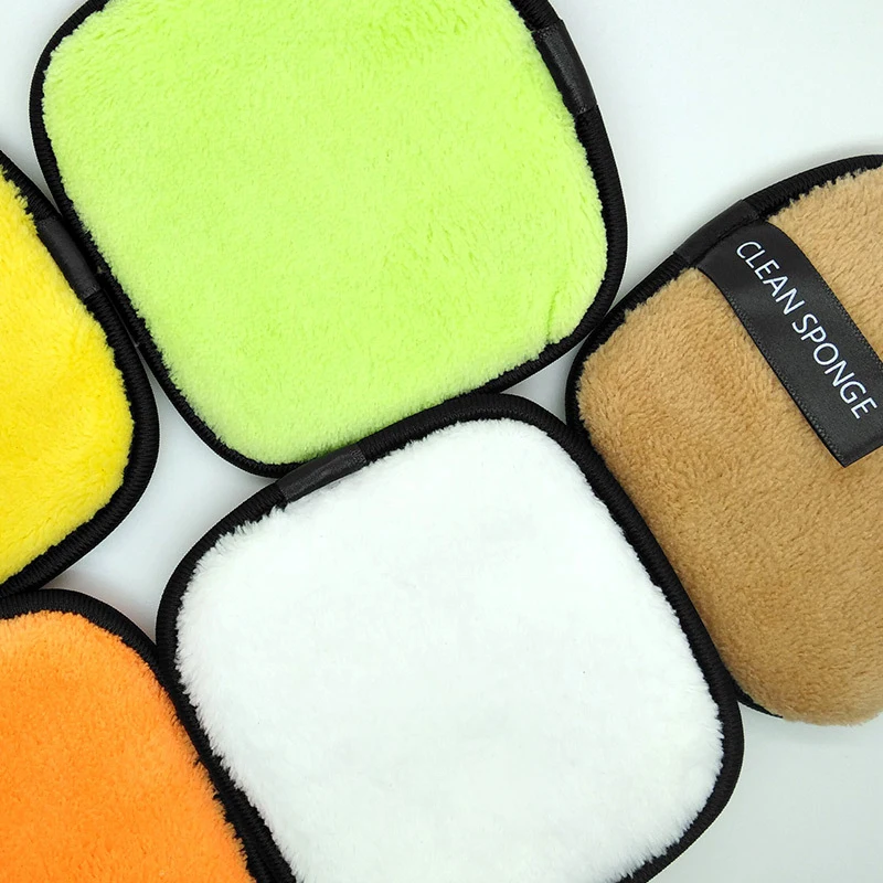 Oem Wholesale Custom Square Shape Reusable Facial Makeup Remover Sponge Cleaning Pad Lazy Water Face Cleansing Puff, Multi color 
Oem Wholesale Custom Square Shape Reusable Facial Makeup Remover Sponge Cleaning Pad Lazy Water Face Cleansing Puff, Multi color