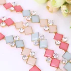 New Design Crystal Clear Faceted Rhinestone cup Chain Garment Accessories trimming crystal Rhinestone Chain