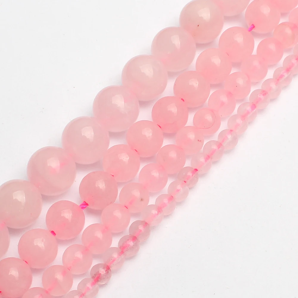 Wholesale 4/6/8/10/12mm Round Smooth Pink Crystal Rose Quartz Beads for Jewelry Making Diy Bracelet
Wholesale 4/6/8/10/12mm Round Smooth Pink Crystal Rose Quartz Beads for Jewelry Making Diy Bracelet