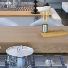 Natural Design Bamboo Decorative Table Lamp Wholesale Cheaper Beside Home Lighting