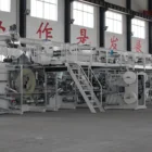 Full servo pull up pant production line adult paper diaper making machine price