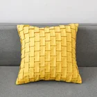 wholesale stool pillow cushions suede fabric car cushion cover